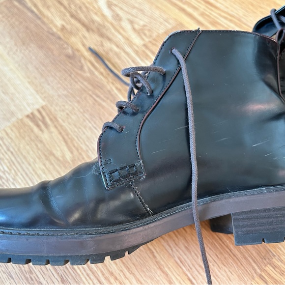 Zara lace up ankle boots - Picture 3 of 6